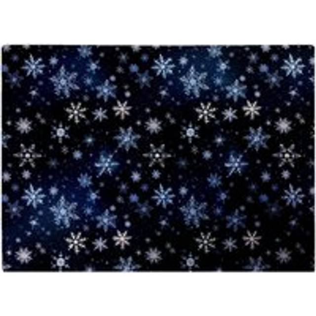 Dreamy And Magical Snowflake Chopping Board - Blue