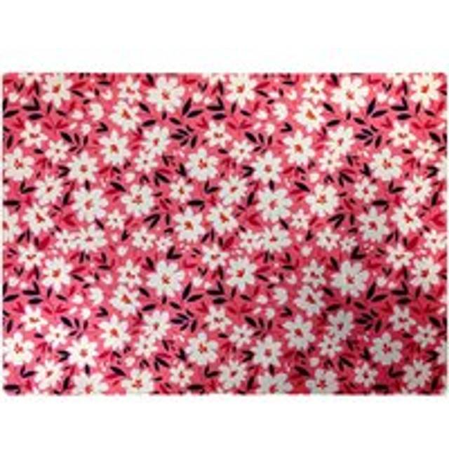 Small Cute White Flower Pattern Chopping Board - Pink
