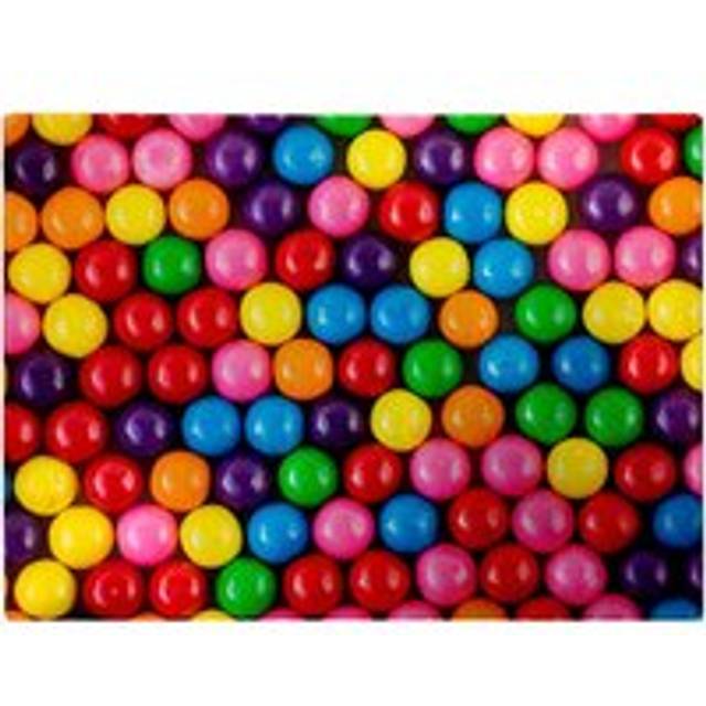 Brightly Colored Gum Balls Chopping Board - Pink