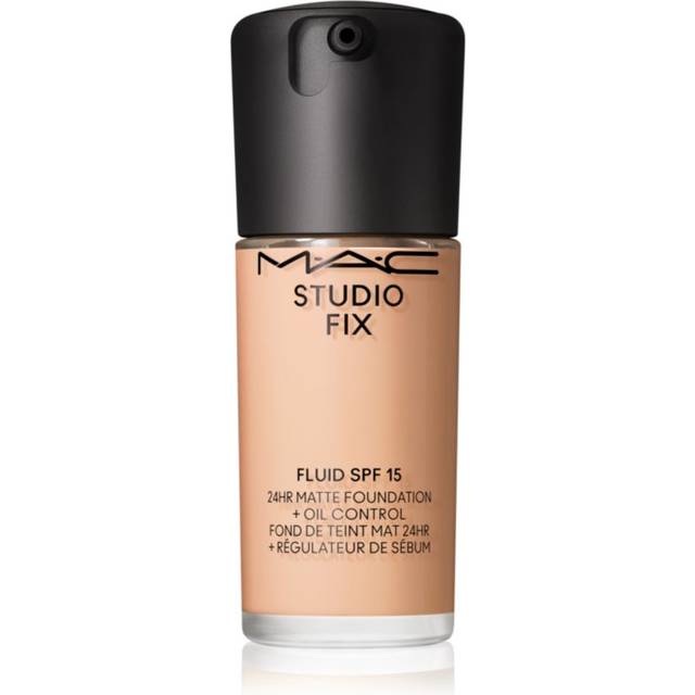MAC MAC Cosmetics Studio Fix Fluid SPF 15 24HR Matte Foundation Oil Control Matterende foundation SPF 15 Skygge N4.75 30 ml