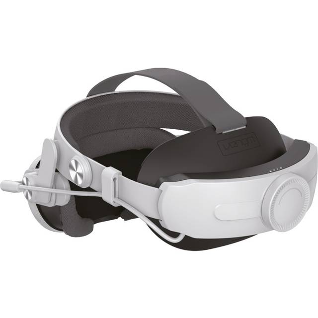 Venom Power Strap för Meta Quest - Vadderat huvudband med integrerad Power Bank - Kompatibel med Quest 2, Quest 3 och Quest 3S