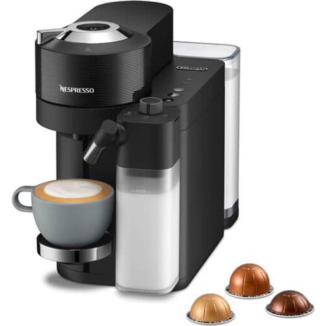 NESPRESSO by De’Longhi Vertuo Lattissima ENV300.B Smart Coffee Machine - Black, Black