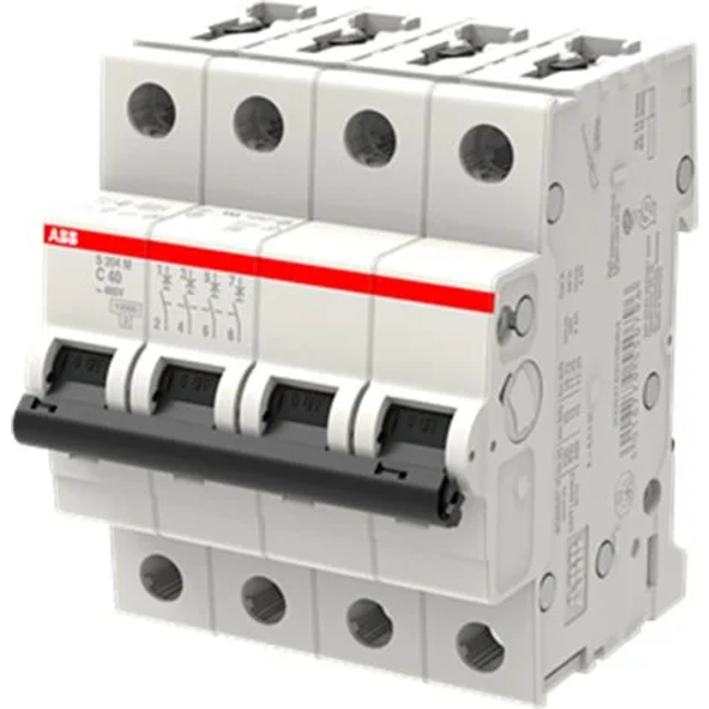 S204M-C40 - Miniature circuit breaker 4-p C40A S204M-C40