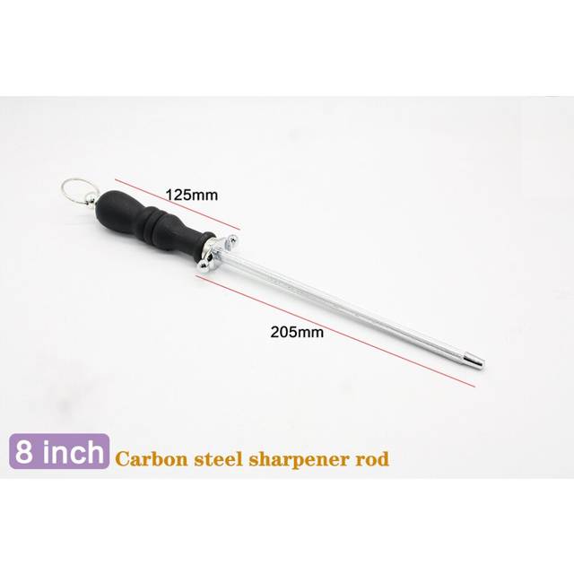 (a-4) Diamond Ceramic(zirconia) Carbon Steel Sharpening Rod Knife Sharpener With ABS Handle Sharpening For Chefs Steel Knives