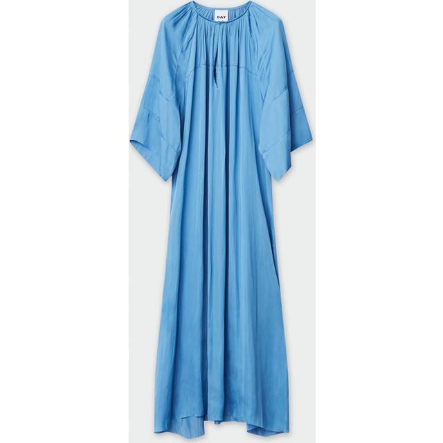 DAY Birger - Day Jaden Modern Drape Dress Col: Silver Lake Blue, Size: 36