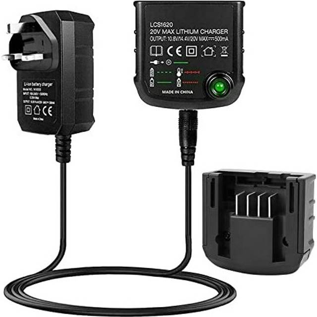 LithiumIon Battery Charger for Black & Decker 18V Lithium Ion Battery LBXR20 LBXR20-OPE LB20 LBX20 LBX4020 LB2X4020 LBXR2020-OPE LB2X3020-OP