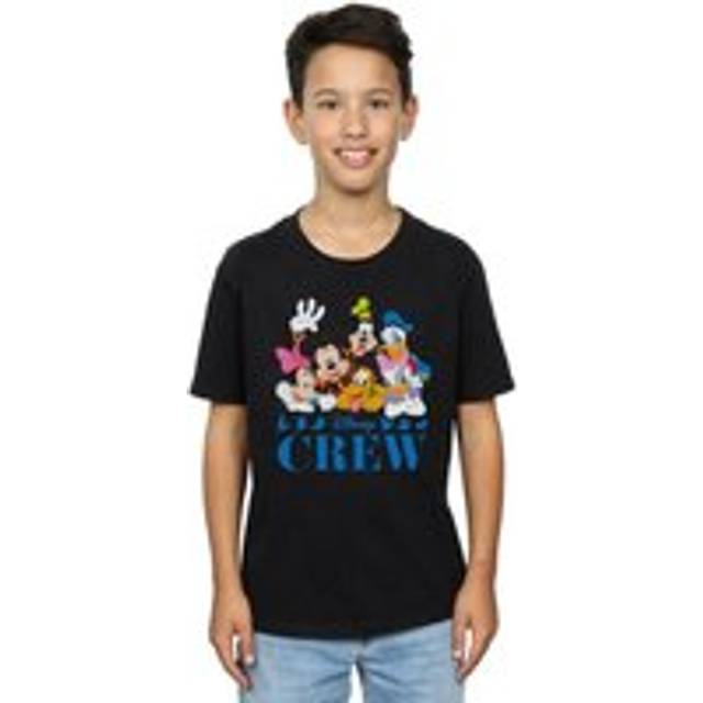 (9-11 Years, Black) Disney Boys Mickey Mouse Disney Friends T-Shirt