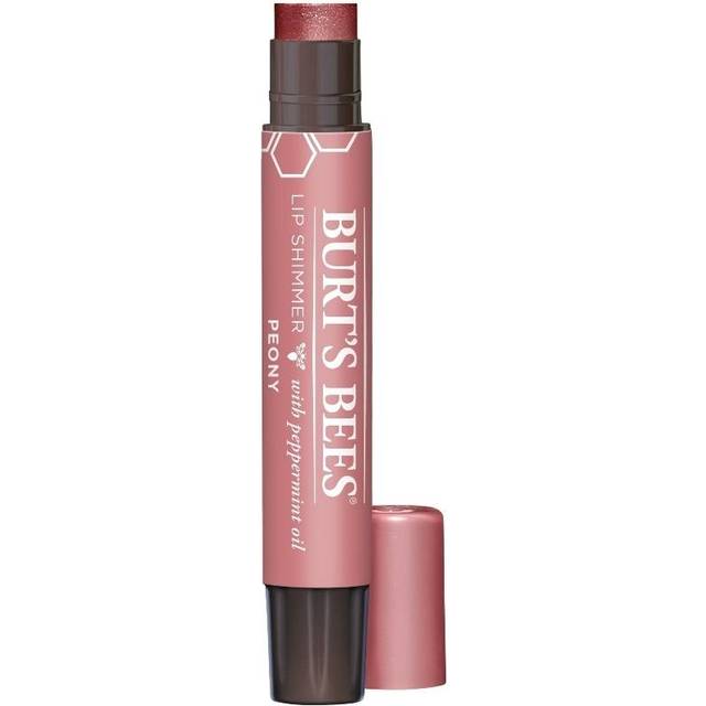 Burt&#39;s Bees 100% Natural Moisturizing Lip Shimmer Peony 1 Lip Balm