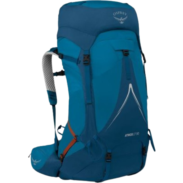 Osprey Atmos AG LT 50L vandringsryggsäck (herr) - Night Shift/Scoria Blue, S/M
