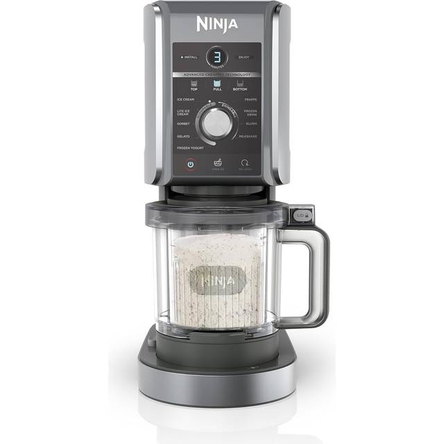 Ninja NC501UK Deluxe 10-in-1 Ice Cream and Frozen Drink Maker in Black