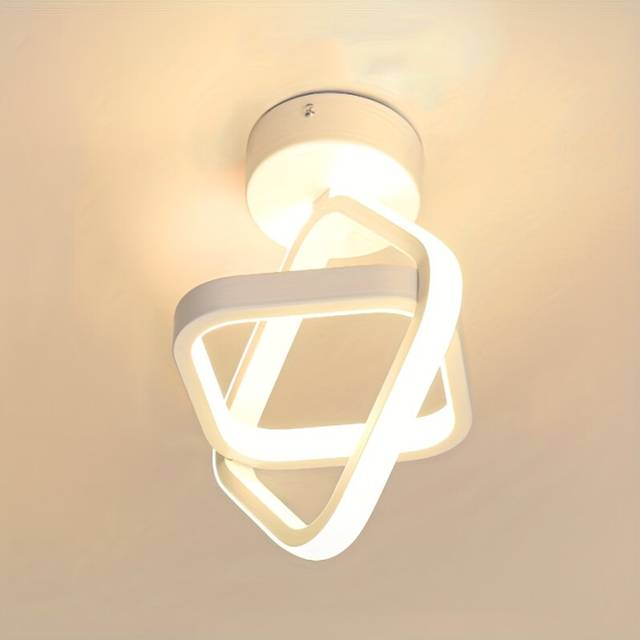 (Earth-White, Warm White) 1pc Modern Creative LED Aisle Ceiling Lamps, Nordic Home Lighting Led For Bedroom Living Room Corridor Light