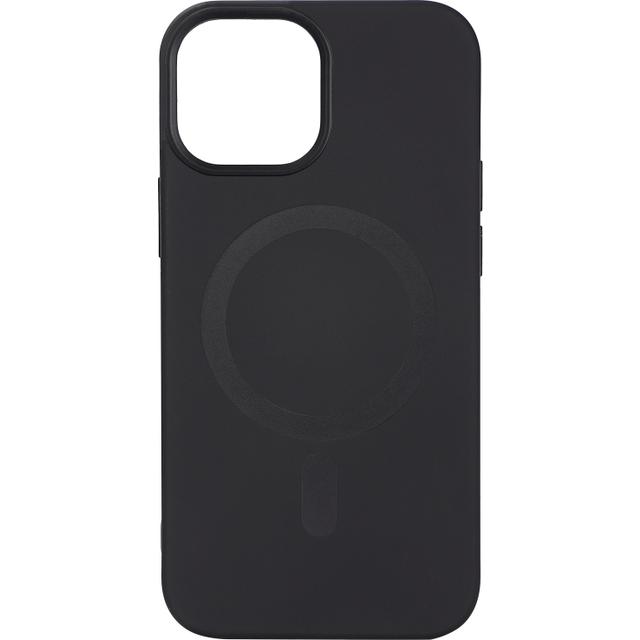 iPhone 13 mini Silicone Mag back cover, Black