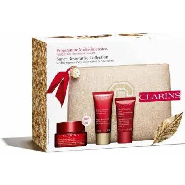 Clarins Super Restorative 3 Piece Gift Set: Day Cream 50ml - Night Cream 15ml -