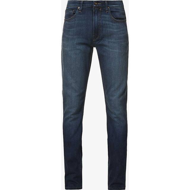 Paige Mens Blakely Federal Slim-fit Straight-leg Jeans 33