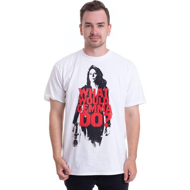 Sons Of Anarchy - What Would Gemma Do? White - T-Shirt - white - M - 100% Cotton,Jersey