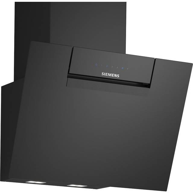 Siemens LC67KFN60B iQ300 60cm Angled Cooker Hood - A+ Rated - Black
