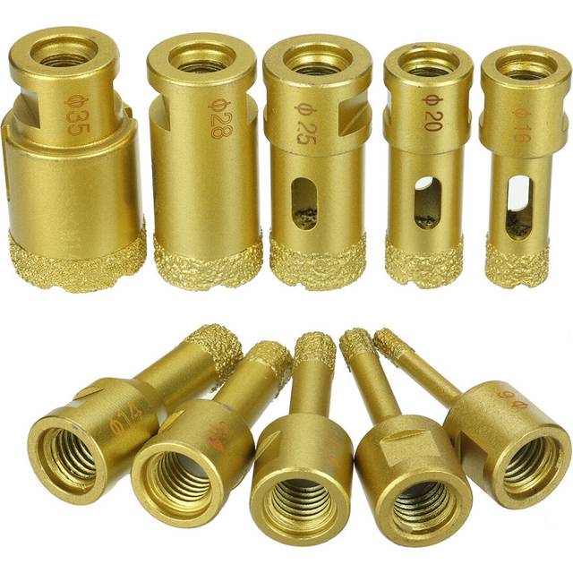 (35mm) 6mm-35mm M14 Diamond Hole Saw Drill Bit Glass Ceramic Tile Marble Cutting Tool