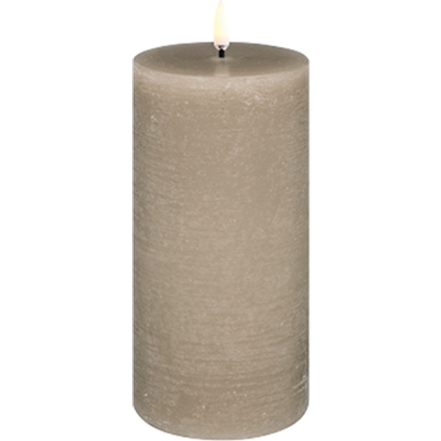 UYUNI LIGHTING Led Pillar Candle |Beige |H15.2 cm