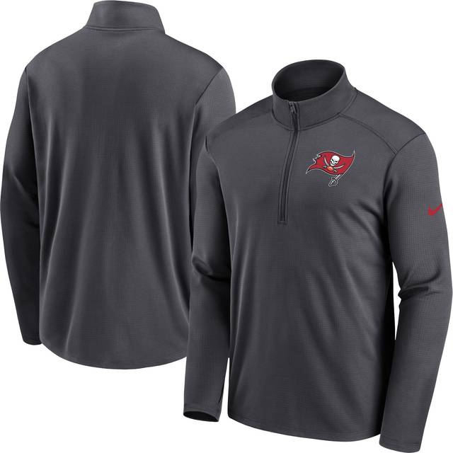 Tampa Bay Buccaneers Nike Logo Pacer Half Zip - Mens - S