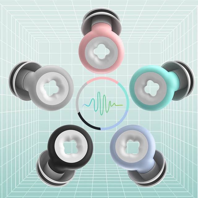 Swimming Earplugs for Adults - 3 Pairs of Soft and Waterproof Silicone Earplugs for Swimmers, Perfect for Surfing, Snorkeling, Pool and Shower