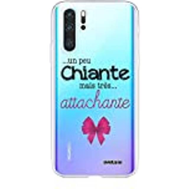 Evetane fodral kompatibel med Huawei P30 Pro mjukt silikon, ultra-resistent fint skydd, transparent fodral lite bitter mycket iögonfallande trendigt mönster.