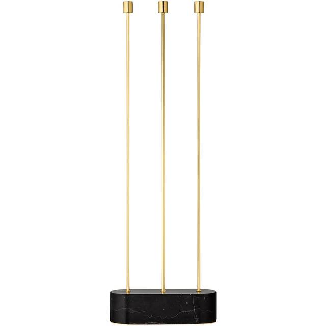 AYTM Grasil floor candle sticks black-gold