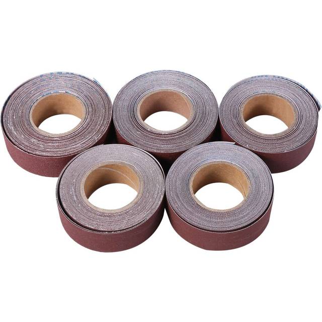 5 Size 6M 150-600 Grit Woodworking Sandpaper Abrasive Emery Cloth Roll Dry Polishing Sanding Tools for Metal Wood