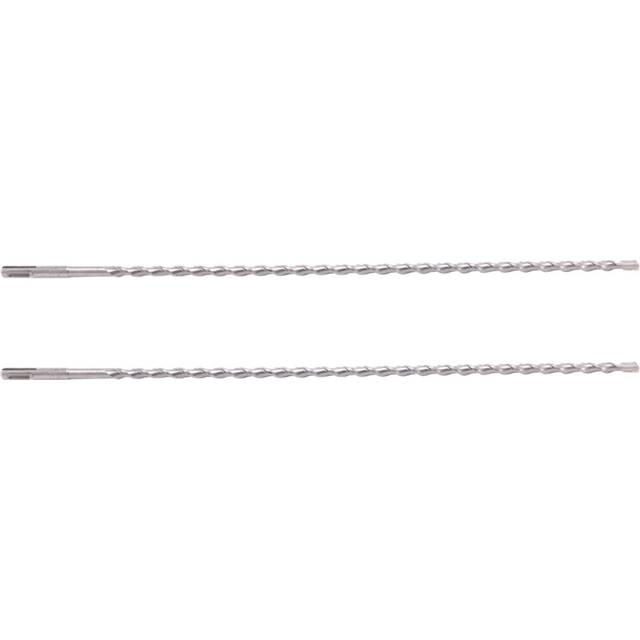 2X 50cm 500mm SDS+ PLUS 10mm hammer masonry drill bit sds long (20 x 3/8 inch)