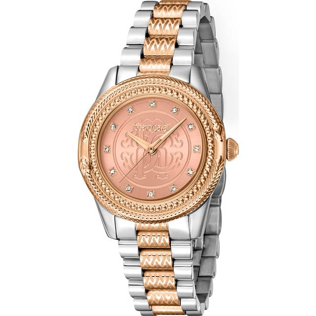 Roberto Cavalli Womens RC5L063M0095 Women Quartz Rose Gold Stainless Steel 5 ATM 32 mm - One Size