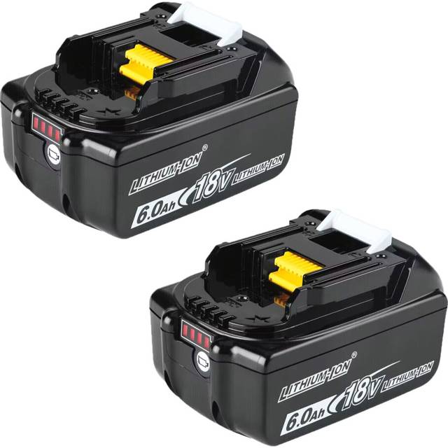 2x 8.0Ah For Makita BL1850 18V Li-Ion LXT Lithium-Ion Battery BL1850B BL1830 w/LED