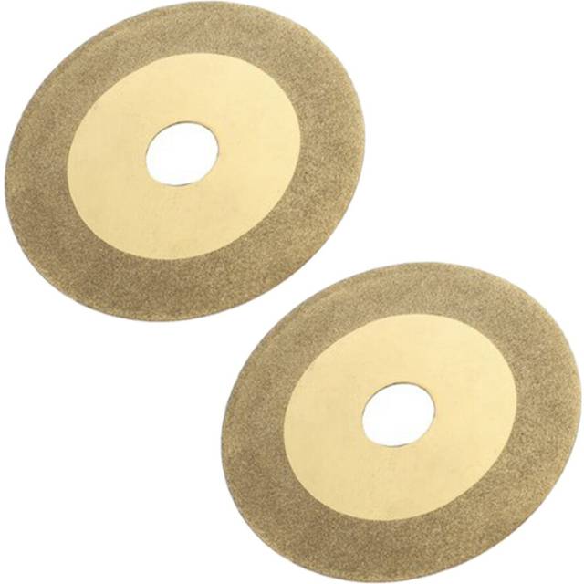2X, 100 mm Disc Wheel Diamond Wheel Sharpening to Cut Golden