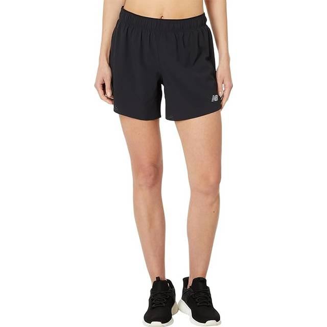 NEW BALANCE SEAMLESS SHORT 5 INCH Damen Schwarz S - black
