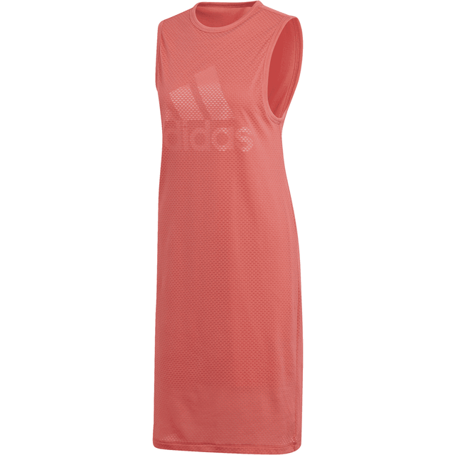 Adidas Womens Sport ID Dress Colour: Pink, Size: Small