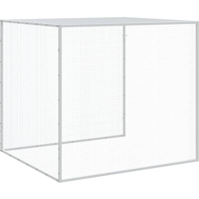 Jeffersonville Chicken Coop with Wire Mesh - Light Grey (90cm H x 803cm W x 98cm D)