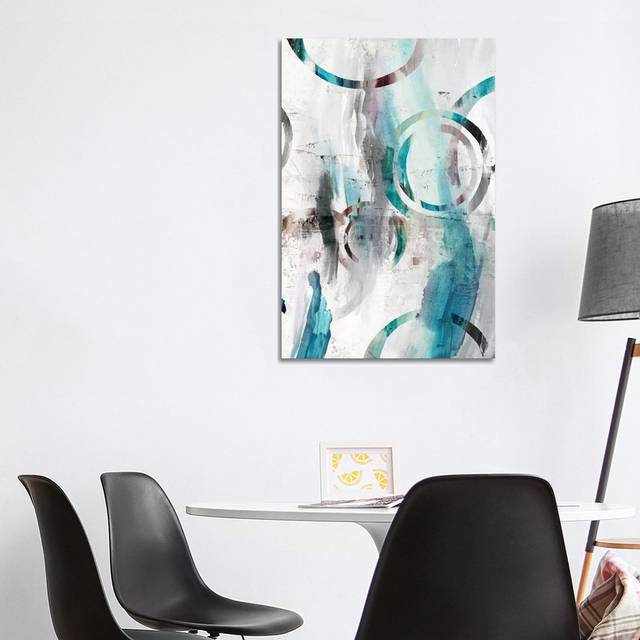 Hula Hoop II by Isabelle Z - Wrapped Canvas Painting (101.6 cm H x 66.04 cm W x 3.175 cm D)