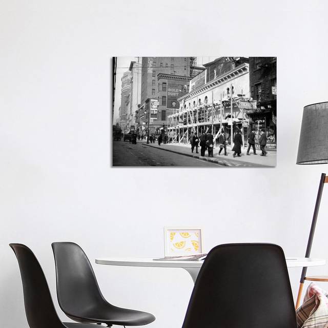 1915-16 Haymarket Theater Becomes Movie House by Vintage Images - Wrapped Canvas Photograph (101.6 cm H x 66.04 cm W x 1.91 cm D)