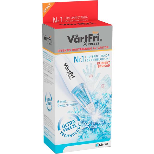 Vårtfri Freeze 2.0 Vårtbehandling, 1 st