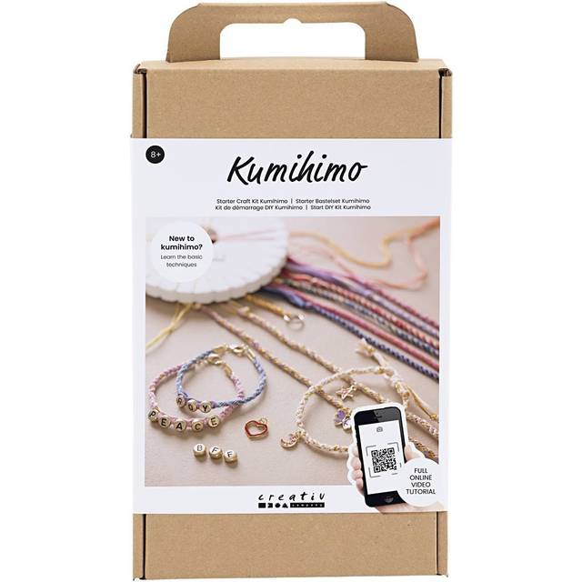 Creativ Company DIY Kit Kumihimo Vänskapsarmband