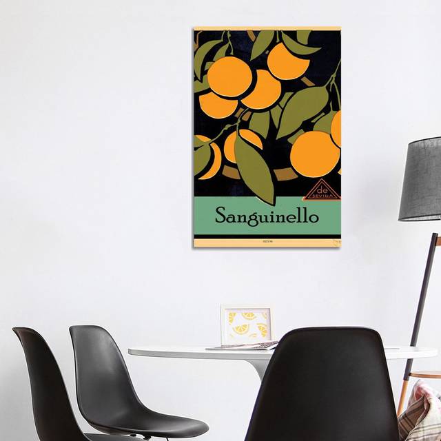 Euro Poster IV by Jacob Green - Wrapped Canvas Art Prints (101.6 cm H x 66.04 cm W)