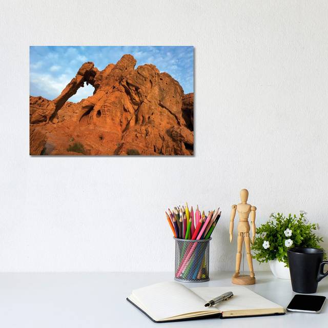 Elephant Rock, a Unique Sandstone Formation by Tim Fitzharris - Wrapped Canvas Photograph (20.32 cm H x 30.48 cm W x 1.91 cm D)