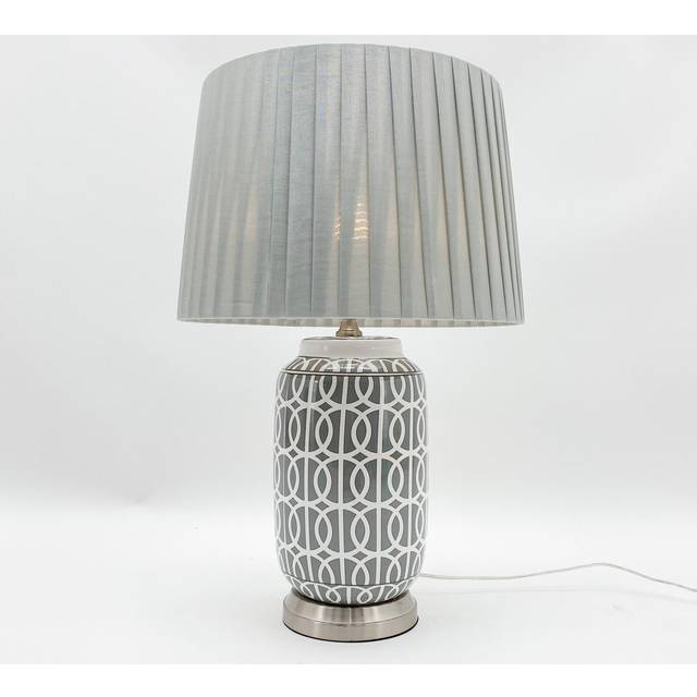 Metro Bernicia 70cm Multicolour Table Lamp Multicolour 70cm H X 40cm W X 40cm D