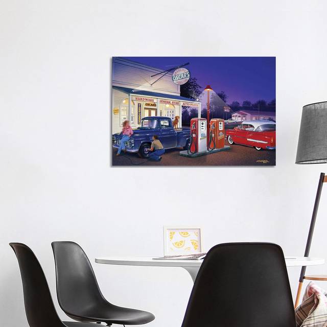 Oscar's General Store by Bruce Kaiser - Wrapped Canvas Painting (101.6 cm H x 66.04 cm W x 1.91 cm D)