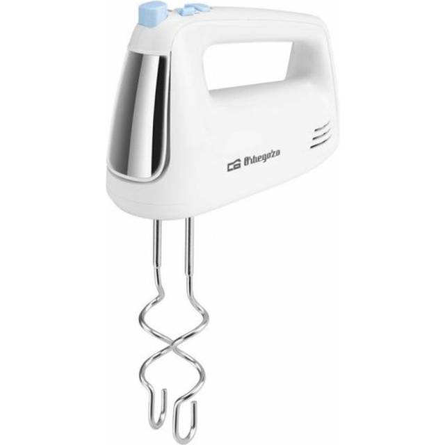 Orbegozo BA 3600 - Mixer knådare, 5 nivåer hastighet, turboknappen, stänger av rostfritt stål, 400 W