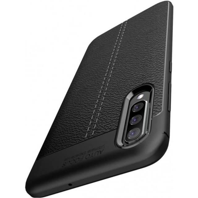 Samsung A50 Stöttåligt & Stötdämpande Skal LeatherBack