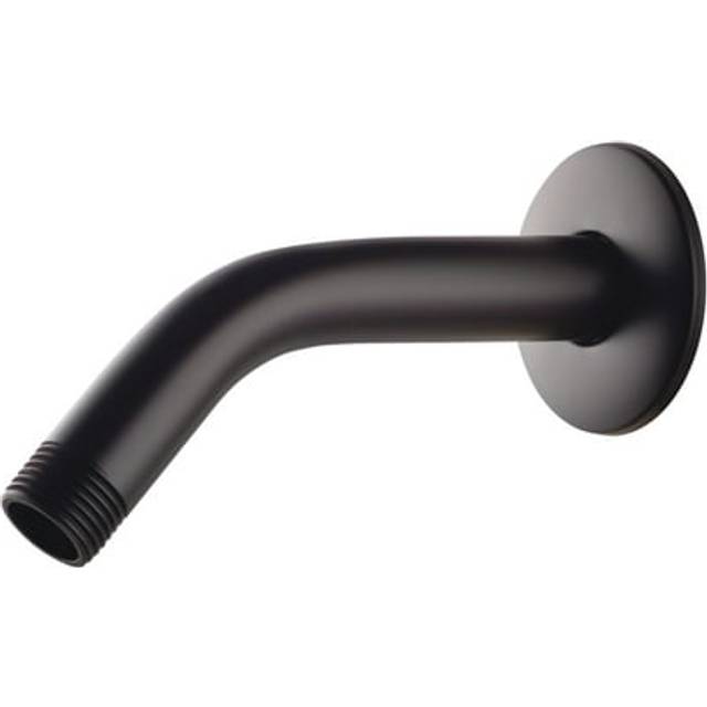 "Kingston Brass K206M5 Showerscape 6-Inch Shower Arm with Flange  5-1/2"""""""" (L) 1/2-14 NPT x 1/2-14 NPSM  Oil Rubbed Bronze"