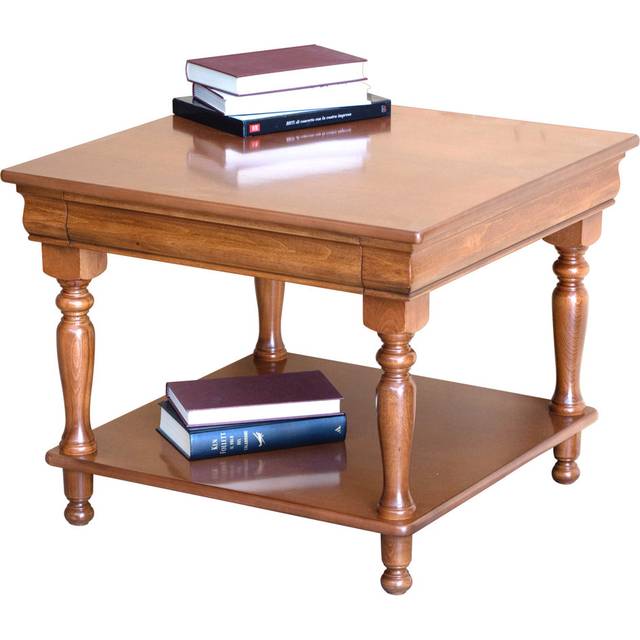 Dilbagh End Table - Brown (50cm H X 64cm W X 64cm D)