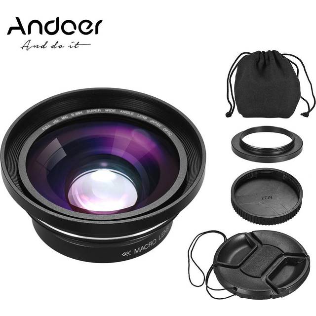30mm 37mm 0.39X Full HD Wide Angle Macro Lens for Ordro  Digital Video Camera Camcorder
