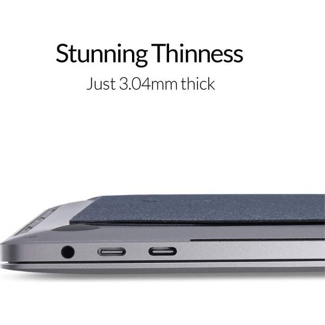 "MOFT Invisible Slim Laptop Stand, Adhesive And Reusable, Adjustable Perfect Viewing Angles, Compatible with Laptops Up to 15.6"" (Starry Grey)"