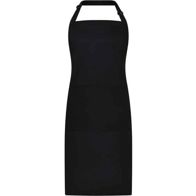 (One Size, Black) Brand Lab Bibbed Full Apron