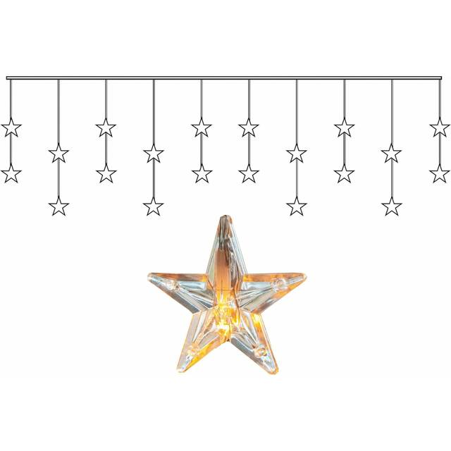 Ljusgardin Star Curtain LED 40cm